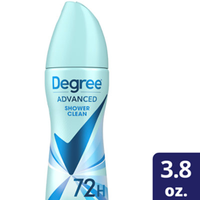 Degree Shower Clean Antiperspirant Deodorant Dry Spray - 3.8 Oz
