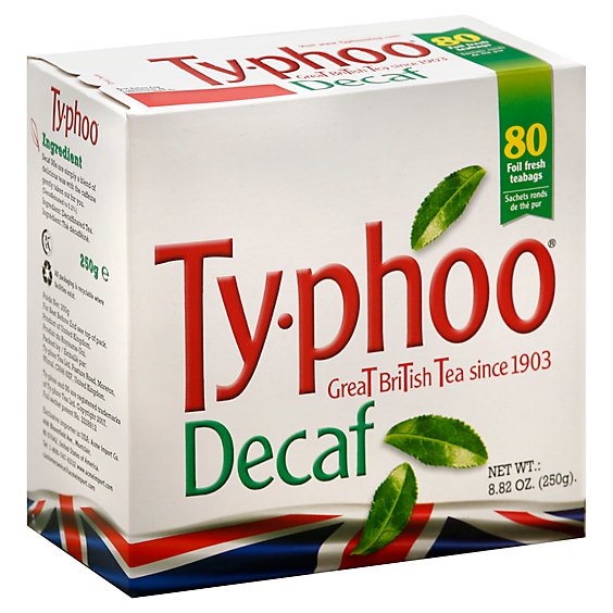 Typhoo Black Tea Decaf - 80 Oz