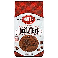 Matts Cookies Double Chocolate Chip - 14 Oz - Image 1