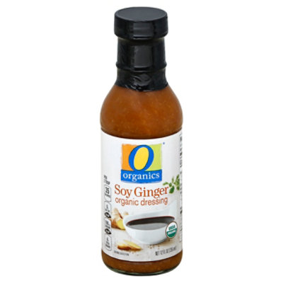 O Organics Dressing Soy Ginger - 12 Fl. Oz.