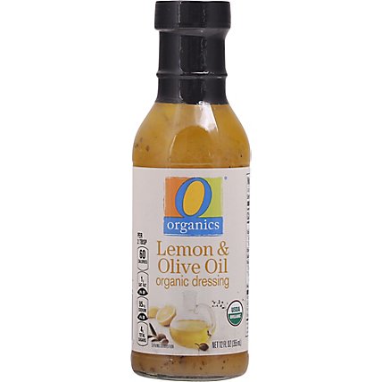 O Organics Organic Dressing Lemon & Olive Oil - 12 Fl. Oz. - Image 2