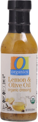 O Organics Organic Dressing Lemon & Olive Oil - 12 Fl. Oz. - Image 2