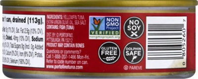 Bella Portofino Solid Yellowfin Tuna In Extra Virgin Olive Oil Wezo Canned - 4.5 Oz - Image 6