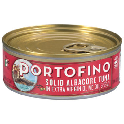 Bella Portofino Solid White Albacore Tuna In Ex Virgin Olv Oil Wezo Canned - 4.5 Oz - Image 2