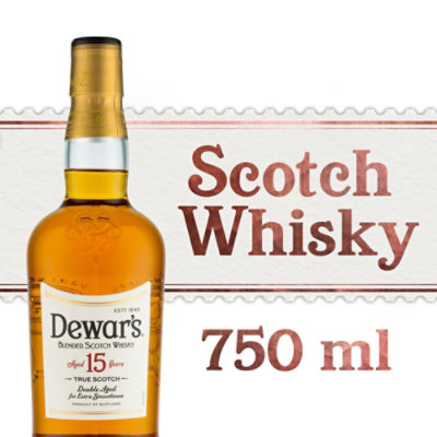 Dewar's 15 Year Old Blended Scotch Whisky - 750 Ml - acmemarkets