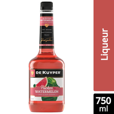 DeKuyper Watermelon Pucker Schnapps - 750 Ml - Image 1