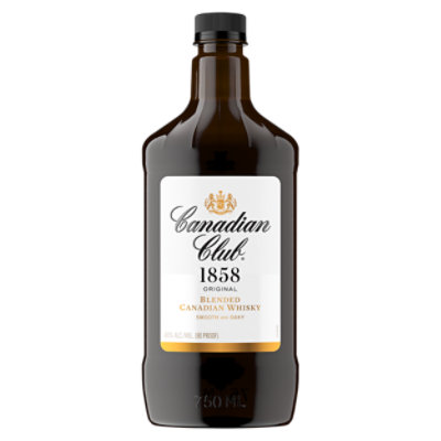 Canadian Club Whisky Blended Canadian 80 Proof - 750 Ml - Image 1