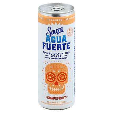 Sauza Agua Fuerte Grapefruit - 355 Ml - Image 1