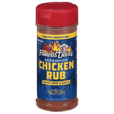 Famous Dave Chicken Seasoning - 5.25 Oz