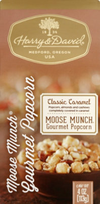 Harry & David Moose Munch Popcorn Gourmet Classic Caramel - 4 Oz - Image 2