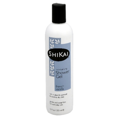 Shikai Shower Gel French Vaniila - 12 Fl. Oz. - Image 1