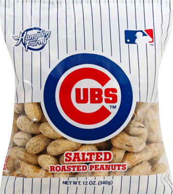 Chicago Cubs Roasted & Salted Peanuts - 12 Oz - Image 2