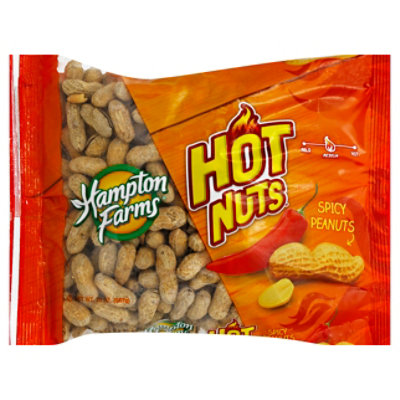 Hamptom Farm Hot Peanuts - 20 Oz