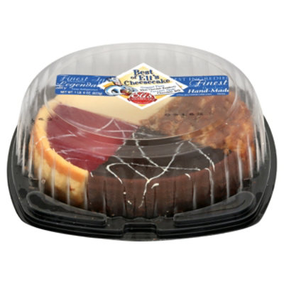 Elis Best Of Sampler Cheesecake 7 Inch - 22 Oz - jewelosco