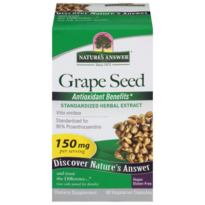 Natures An Herb Grape Seed - 60 Count - Image 2