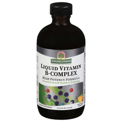 Natures Answer Complex B Liquid - 8 Oz - Image 3