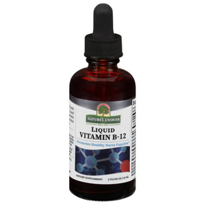 Natures Answer Supplement B12 Vit Liq - 2 Oz - Image 2
