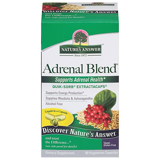 Natures Answer Adrenal Stress Aw - 90 Count