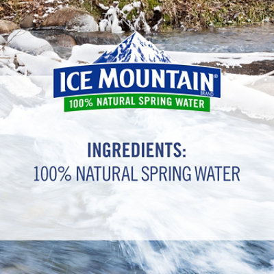 Ice Mountain 100% Natural Spring Water - 1 Gallon - Image 4