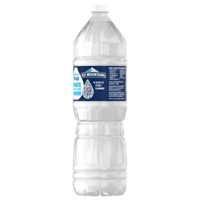 Ice Mountain No Flavor Natural Spring Water Bottle - 50.7 Oz - Image 6