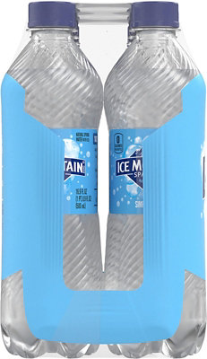 Ice Mountain 100% Natural Spring Water Sparkling Simply Bubbles - 8-16.9 Fl. Oz. - Image 2