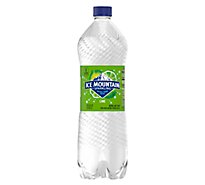 Ice Mountain 100% Natural Spring Water Sparkling Zesty Lime - 33.8 Fl. Oz.