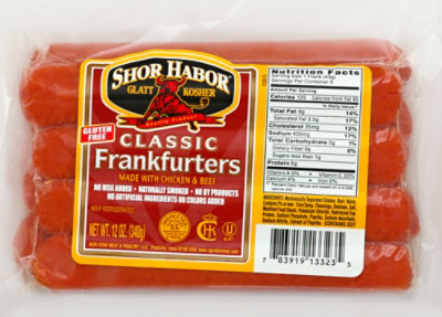 Shor Habor Frankfurter Classic - 12 Oz - Image 2