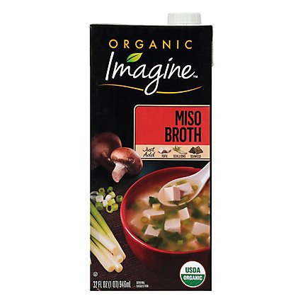 Imagine Organic Miso Broth - 32 Oz - Image 1