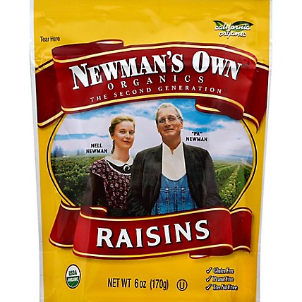 Newmans Own Raisins Organic - 6 Oz - Image 2
