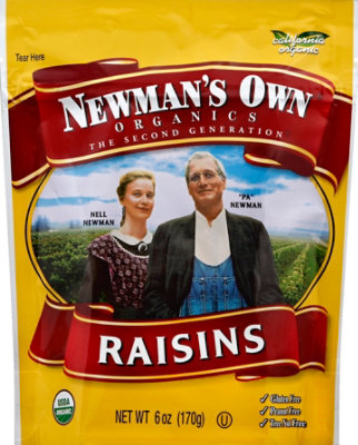 Newmans Own Raisins Organic - 6 Oz - Image 2