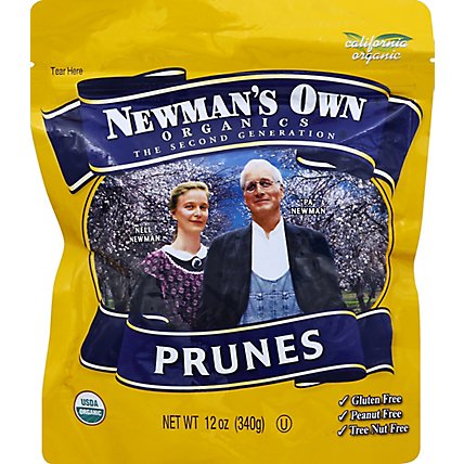 Newmans Own Organics Prunes - 12 Oz - Image 1