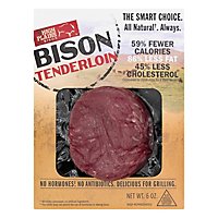 High Plains Bison Tenderloin All Natural - 6 Oz - Image 1