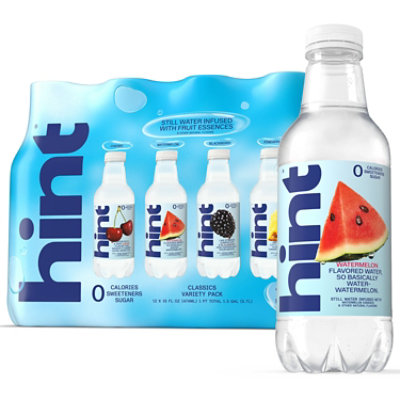 hint Water Infused With Blackberry Pineapple Watermelon & Cherry Variety Pack - 12-16 Fl. Oz. - Image 2