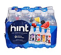 hint Water Infused With Blackberry Pineapple Watermelon & Cherry Variety Pack - 12-16 Fl. Oz.