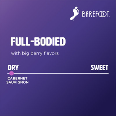 Barefoot Cellars Cabernet Sauvignon Red Wine - 187 Ml - Image 3