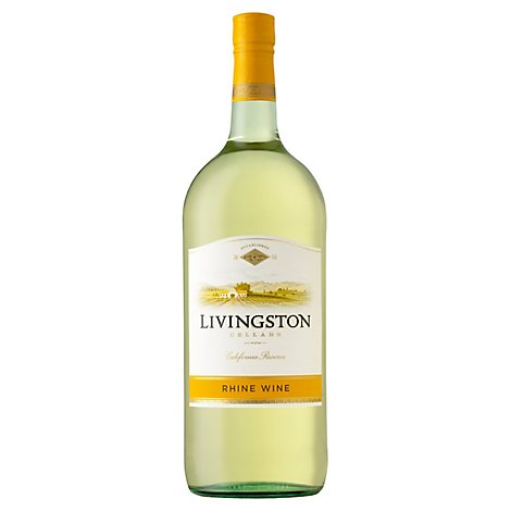Livingston Cellars Rhine White Wine - 1.5 Liter