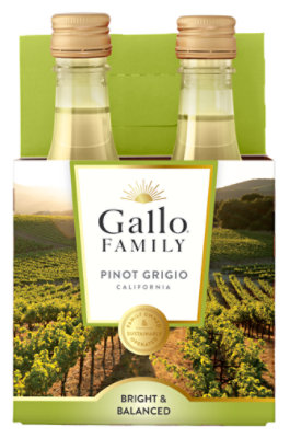 Gallo Family Vineyards Pinot Grigio - 187Ml - Image 2