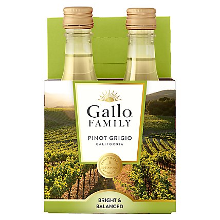 Gallo Family Vineyards Pinot Grigio - 187Ml - Image 2