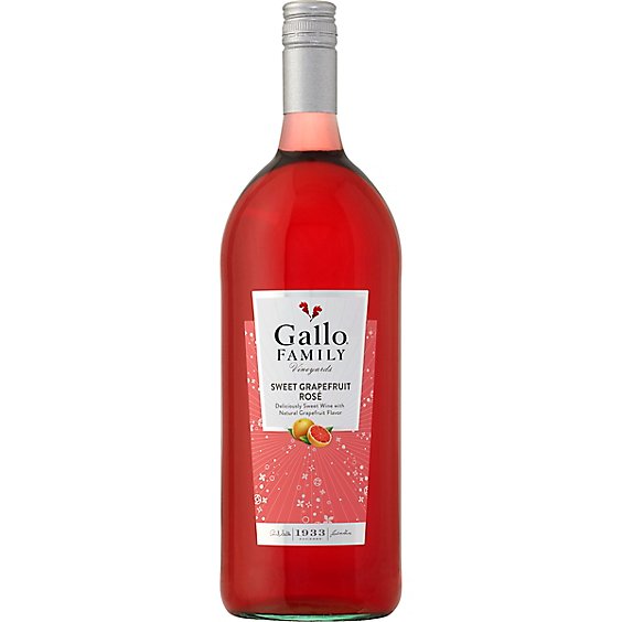 Gallo Family Vineyards Sweet Grapefruit Rose Wine - 1.5 Liter