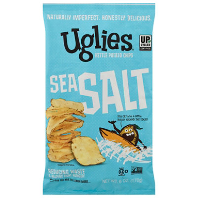 Uglies Sea Salt Potato Chip 1ct Bag 6oz - 6 Oz - Image 3