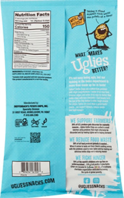 Uglies Sea Salt Potato Chip 1ct Bag 6oz - 6 Oz - Image 6