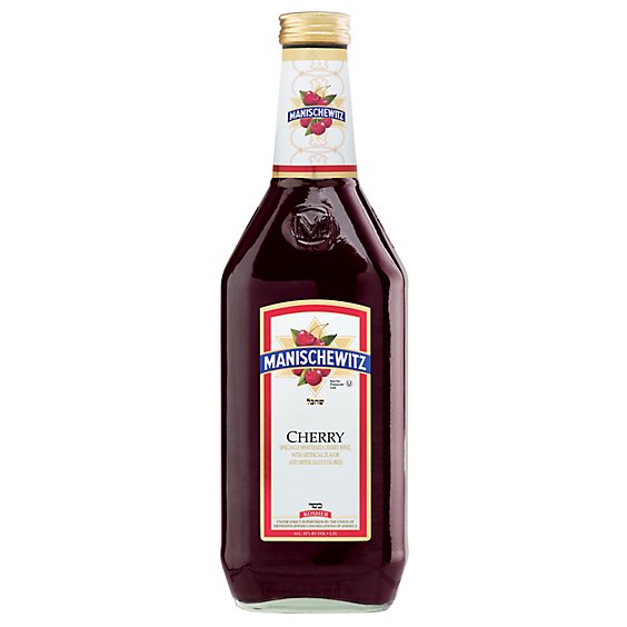 Manischewitz Wine Red Kosher Cherry - 1.5 Liter