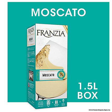 Franzia Moscato White Wine - 1.5 Liter - Image 1