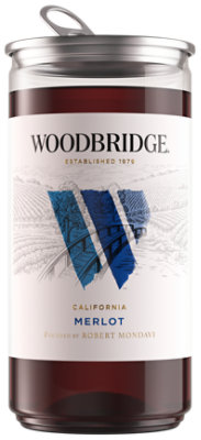 Woodbridge Merlot Red Wine Can - 187 Ml - Vons