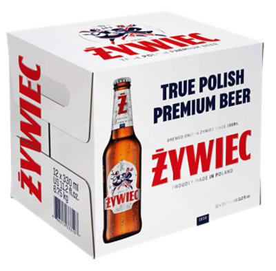 Zywiec Beer Bottles - 12-11.2 Fl. Oz. - Image 1