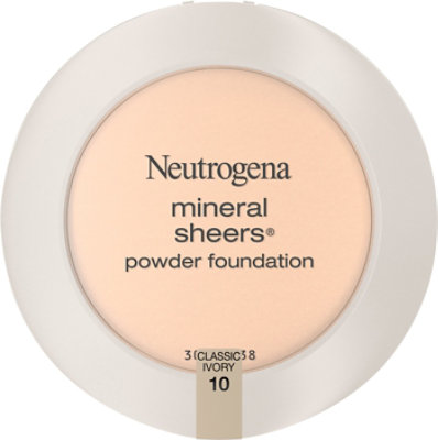 Neutrogena Mineral Sheers Foundation Powder Classic Ivory 10 - 0.34 Oz - Image 2