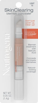 Neutrogena SkinClearing Concealer Blemish Makeup Light 10 - 0.05 Oz - Image 2