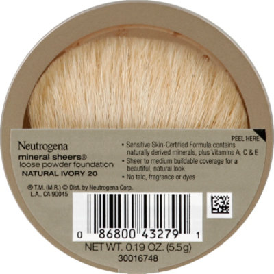 Neu Mineral Shr Ls Pat Ivory - .19 Oz - Image 3