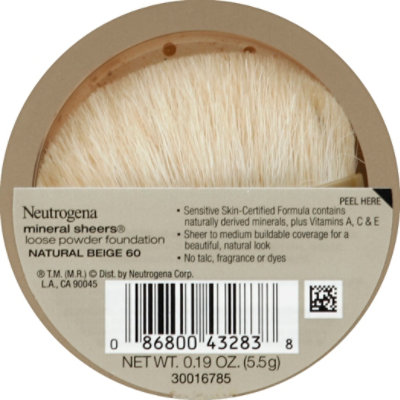 Neu Mineral Shr Ls Pat Beige - .19 Oz - Image 3