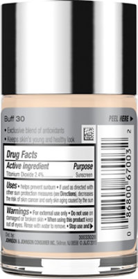 Neutrogena Healthy Skin Makeup Liquid Foundation 30 Buff - 1 Oz - Image 4